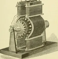 An illustration from Dynamo-electricity: its generation, application, transmission, storage and measurement (1884)