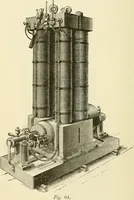 An illustration from Dynamo-electricity: its generation, application, transmission, storage and measurement (1884)