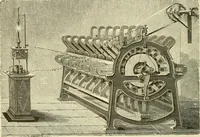 An illustration from Dynamo-electricity: its generation, application, transmission, storage and measurement (1884)