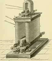 An illustration from Dynamo-electricity: its generation, application, transmission, storage and measurement (1884)