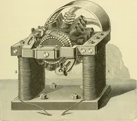An illustration from Dynamo-electricity: its generation, application, transmission, storage and measurement (1884)