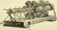 An illustration from Dynamo-electricity: its generation, application, transmission, storage and measurement (1884)