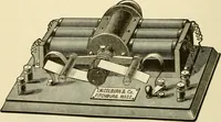 An illustration from Dynamo-electricity: its generation, application, transmission, storage and measurement (1884)