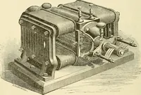 An illustration from Dynamo-electricity: its generation, application, transmission, storage and measurement (1884)