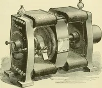 An illustration from Dynamo-electricity: its generation, application, transmission, storage and measurement (1884)