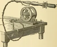An illustration from Dynamo-electricity: its generation, application, transmission, storage and measurement (1884)