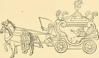 An illustration from Early carriages and roads (1903)