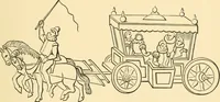 An illustration from Early carriages and roads (1903)