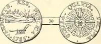 Picture 23 of 80 from The early coins of America and the laws governing their issue : comprising also descriptions of the Washington pieces, the Anglo-American tokens, many pieces of unknown origin, of the seventeenth and eighteenth centuries, and the first patterns of the United States Mint (1875), leaf 194