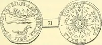 Picture 24 of 80 from The early coins of America and the laws governing their issue : comprising also descriptions of the Washington pieces, the Anglo-American tokens, many pieces of unknown origin, of the seventeenth and eighteenth centuries, and the first patterns of the United States Mint (1875), leaf 195