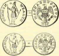 Picture 32 of 80 from The early coins of America and the laws governing their issue : comprising also descriptions of the Washington pieces, the Anglo-American tokens, many pieces of unknown origin, of the seventeenth and eighteenth centuries, and the first patterns of the United States Mint (1875), leaf 269