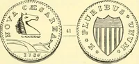 Picture 33 of 80 from The early coins of America and the laws governing their issue : comprising also descriptions of the Washington pieces, the Anglo-American tokens, many pieces of unknown origin, of the seventeenth and eighteenth centuries, and the first patterns of the United States Mint (1875), leaf 301