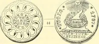 Picture 36 of 80 from The early coins of America and the laws governing their issue : comprising also descriptions of the Washington pieces, the Anglo-American tokens, many pieces of unknown origin, of the seventeenth and eighteenth centuries, and the first patterns of the United States Mint (1875), leaf 319