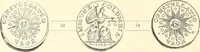 Picture 41 of 80 from The early coins of America and the laws governing their issue : comprising also descriptions of the Washington pieces, the Anglo-American tokens, many pieces of unknown origin, of the seventeenth and eighteenth centuries, and the first patterns of the United States Mint (1875), leaf 332