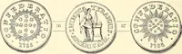 Picture 42 of 80 from The early coins of America and the laws governing their issue : comprising also descriptions of the Washington pieces, the Anglo-American tokens, many pieces of unknown origin, of the seventeenth and eighteenth centuries, and the first patterns of the United States Mint (1875), leaf 336