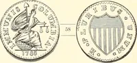 Picture 43 of 80 from The early coins of America and the laws governing their issue : comprising also descriptions of the Washington pieces, the Anglo-American tokens, many pieces of unknown origin, of the seventeenth and eighteenth centuries, and the first patterns of the United States Mint (1875), leaf 338