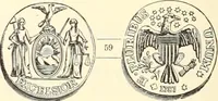 Picture 44 of 80 from The early coins of America and the laws governing their issue : comprising also descriptions of the Washington pieces, the Anglo-American tokens, many pieces of unknown origin, of the seventeenth and eighteenth centuries, and the first patterns of the United States Mint (1875), leaf 338