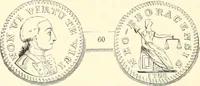 Picture 45 of 80 from The early coins of America and the laws governing their issue : comprising also descriptions of the Washington pieces, the Anglo-American tokens, many pieces of unknown origin, of the seventeenth and eighteenth centuries, and the first patterns of the United States Mint (1875), leaf 340