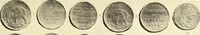 An illustration from The early coins of America and the laws governing their issue : comprising also descriptions of the Washington pieces, the Anglo-American tokens, many pieces of unknown origin, of the seventeenth and eighteenth centuries, and the first patterns of the United States Mint (1875)