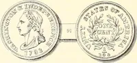 Picture 64 of 80 from The early coins of America and the laws governing their issue : comprising also descriptions of the Washington pieces, the Anglo-American tokens, many pieces of unknown origin, of the seventeenth and eighteenth centuries, and the first patterns of the United States Mint (1875), leaf 374