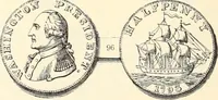Picture 69 of 80 from The early coins of America and the laws governing their issue : comprising also descriptions of the Washington pieces, the Anglo-American tokens, many pieces of unknown origin, of the seventeenth and eighteenth centuries, and the first patterns of the United States Mint (1875), leaf 378