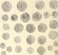 An illustration from The early coins of America and the laws governing their issue : comprising also descriptions of the Washington pieces, the Anglo-American tokens, many pieces of unknown origin, of the seventeenth and eighteenth centuries, and the first patterns of the United States Mint (1875)