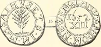 Picture 10 of 80 from The early coins of America and the laws governing their issue : comprising also descriptions of the Washington pieces, the Anglo-American tokens, many pieces of unknown origin, of the seventeenth and eighteenth centuries, and the first patterns of the United States Mint (1875), leaf 66