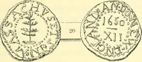 Picture 14 of 80 from The early coins of America and the laws governing their issue : comprising also descriptions of the Washington pieces, the Anglo-American tokens, many pieces of unknown origin, of the seventeenth and eighteenth centuries, and the first patterns of the United States Mint (1875), leaf 73