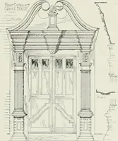 An illustration from Early Connecticut houses; an historical and architectural study (1900)
