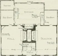 An illustration from Early Connecticut houses; an historical and architectural study (1900)