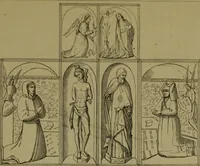 An illustration from The early Flemish painters: notices of their lives and works (1872)