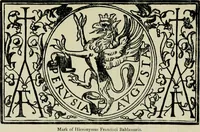 An illustration from Early illustrated books : a history of the decoration and illustration of books in the 15th and 16th centuries (1917)