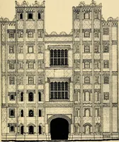 An illustration from Early renaissance architecture in England; a historical & descriptive account of the Tudor, Elizabethan & Jacobean periods, 1500-1625, for the use of students and others (1901)