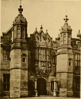 An illustration from Early renaissance architecture in England; a historical & descriptive account of the Tudor, Elizabethan & Jacobean periods, 1500-1625, for the use of students and others (1901)