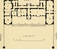 An illustration from Early renaissance architecture in England; a historical & descriptive account of the Tudor, Elizabethan & Jacobean periods, 1500-1625, for the use of students and others (1901)