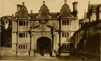 An illustration from Early renaissance architecture in England; a historical & descriptive account of the Tudor, Elizabethan & Jacobean periods, 1500-1625, for the use of students and others (1901)