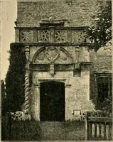 An illustration from Early renaissance architecture in England; a historical & descriptive account of the Tudor, Elizabethan & Jacobean periods, 1500-1625, for the use of students and others (1901)