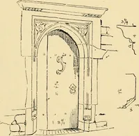 An illustration from Early renaissance architecture in England; a historical & descriptive account of the Tudor, Elizabethan & Jacobean periods, 1500-1625, for the use of students and others (1901)