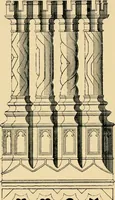 An illustration from Early renaissance architecture in England; a historical & descriptive account of the Tudor, Elizabethan & Jacobean periods, 1500-1625, for the use of students and others (1901)