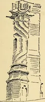 An illustration from Early renaissance architecture in England; a historical & descriptive account of the Tudor, Elizabethan & Jacobean periods, 1500-1625, for the use of students and others (1901)