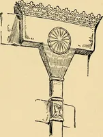 An illustration from Early renaissance architecture in England; a historical & descriptive account of the Tudor, Elizabethan & Jacobean periods, 1500-1625, for the use of students and others (1901)