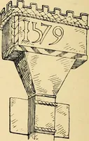 An illustration from Early renaissance architecture in England; a historical & descriptive account of the Tudor, Elizabethan & Jacobean periods, 1500-1625, for the use of students and others (1901)