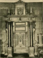 An illustration from Early renaissance architecture in England; a historical & descriptive account of the Tudor, Elizabethan & Jacobean periods, 1500-1625, for the use of students and others (1901)