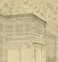 An illustration from Early renaissance architecture in England; a historical & descriptive account of the Tudor, Elizabethan & Jacobean periods, 1500-1625, for the use of students and others (1901)