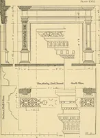 An illustration from Early renaissance architecture in England; a historical & descriptive account of the Tudor, Elizabethan & Jacobean periods, 1500-1625, for the use of students and others (1901)