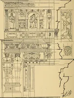 An illustration from Early renaissance architecture in England; a historical & descriptive account of the Tudor, Elizabethan & Jacobean periods, 1500-1625, for the use of students and others (1901)