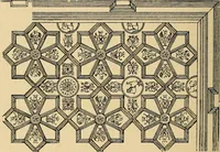 An illustration from Early renaissance architecture in England; a historical & descriptive account of the Tudor, Elizabethan & Jacobean periods, 1500-1625, for the use of students and others (1901)
