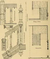 An illustration from Early renaissance architecture in England; a historical & descriptive account of the Tudor, Elizabethan & Jacobean periods, 1500-1625, for the use of students and others (1901)