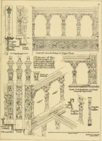 An illustration from Early renaissance architecture in England; a historical & descriptive account of the Tudor, Elizabethan & Jacobean periods, 1500-1625, for the use of students and others (1901)