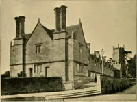 An illustration from Early renaissance architecture in England; a historical & descriptive account of the Tudor, Elizabethan & Jacobean periods, 1500-1625, for the use of students and others (1901)